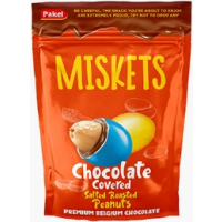 PAKEL CHOCOLATE SALTED ROASTED PEANUTS 120 GR.