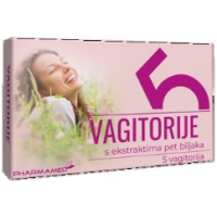 PHARM. VAGITORIJE S EKSTRAKTIMA PET BILJAKA A 5 kom.