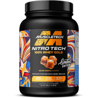 MT NITRO TECH 100% WHEY GOLD SALTED CARAMEL 2 LB