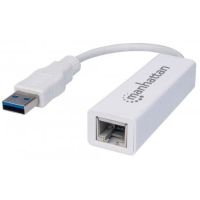 MH adapter USB-A 3.0 to RJ-45 Gigabit, bijeli