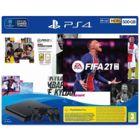 PlayStation 4 500GB+FIFA 21+FUT VCH + PS Plus 14dana + Dualshock
