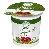 JOGURT VOĆNI VIŠNJA 2,5%mm 250gr Zelene Doline