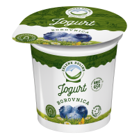JOGURT VOĆNI BOROVNICA 2,5%mm 250gr Zelene Doline