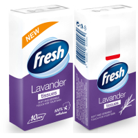 FRESH PAPIRNE MARAMICE LAVANDA 10/1 P-200