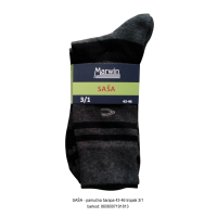 SAŠA - pamučna čarapa tropak 3/1 43-46