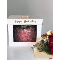 Kutija za torte sa prozorom i poklopcem 32x32x30 