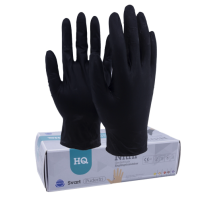 Nitrilne crne jednokratne rukavice 100/1 L