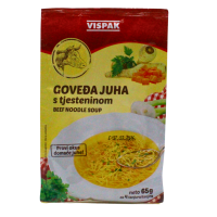 Juha goveđa s tjesteninom 65gr Vispak