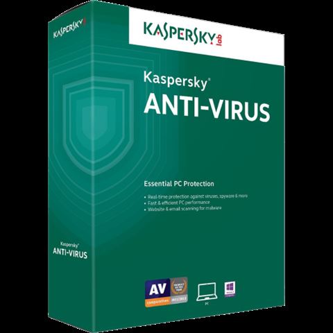 Kaspersky Anti-Virus 1D 1Y