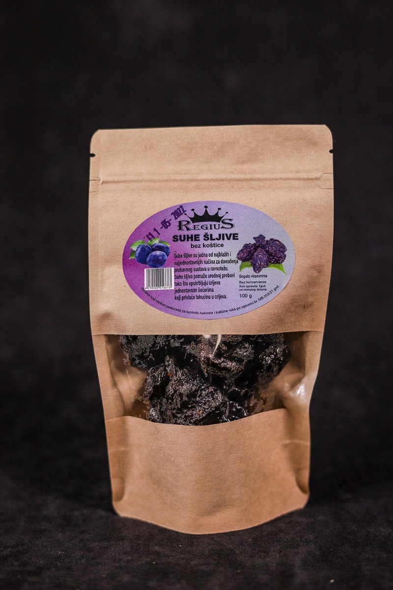 Suha šljiva bez koštice 100g