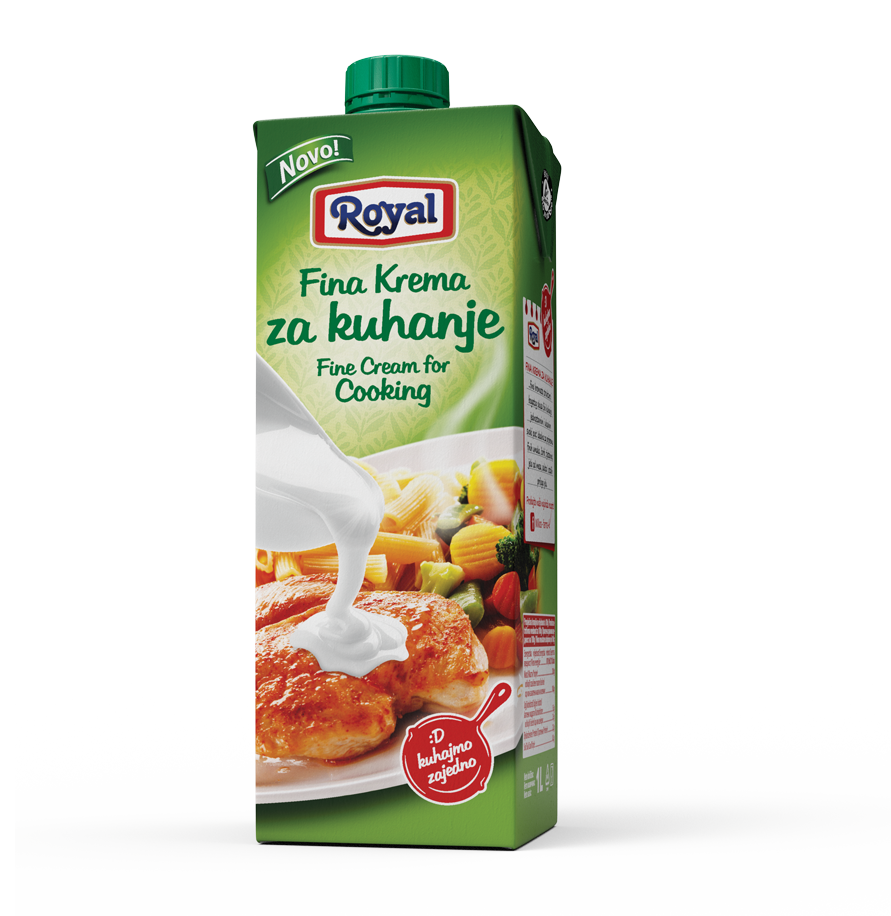 Krema za kuhanje 20%m ROYAL 1 lit