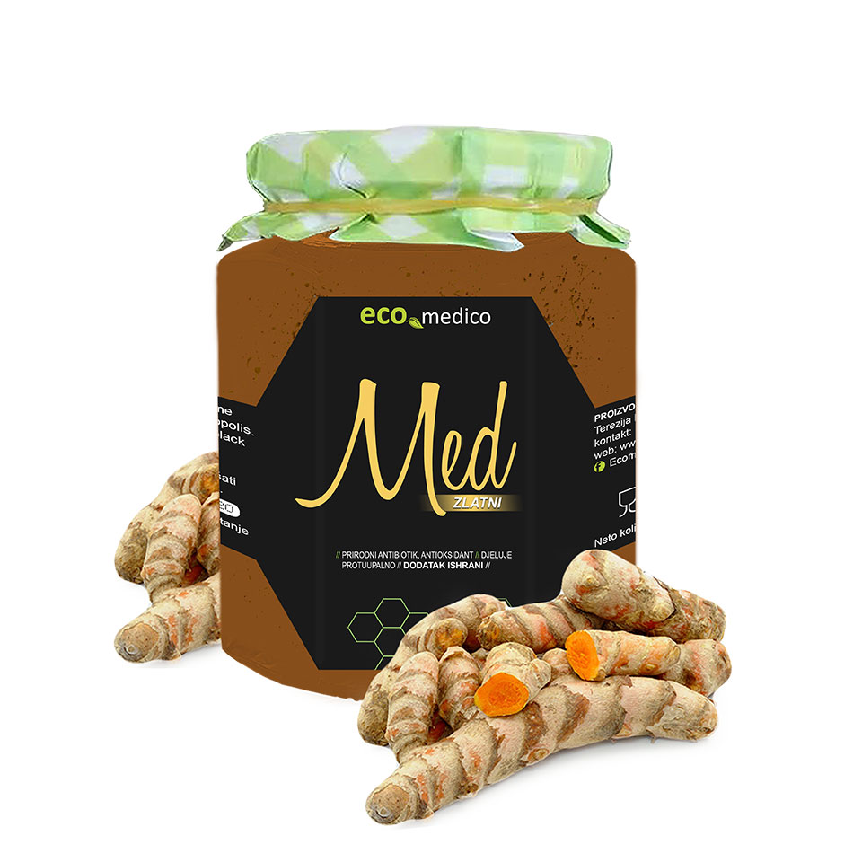 MED ZLATNI // prirodni antibiotik i antioksidant 500g