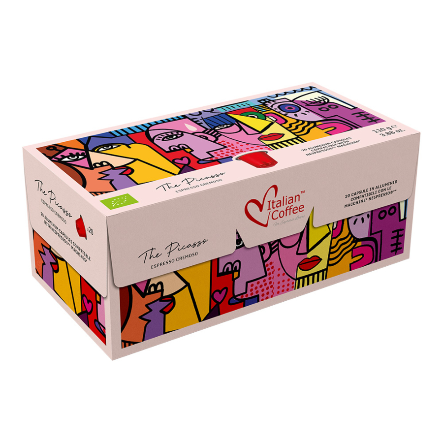 Nespresso kompatibilne kapsule Italian Coffee PICASSO CREMOSO – 20 kapsula
