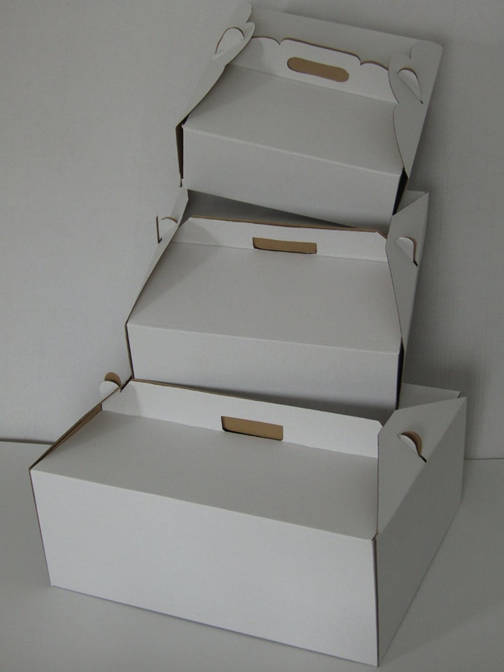 Kutija za torte sa ručkom 35x35x13