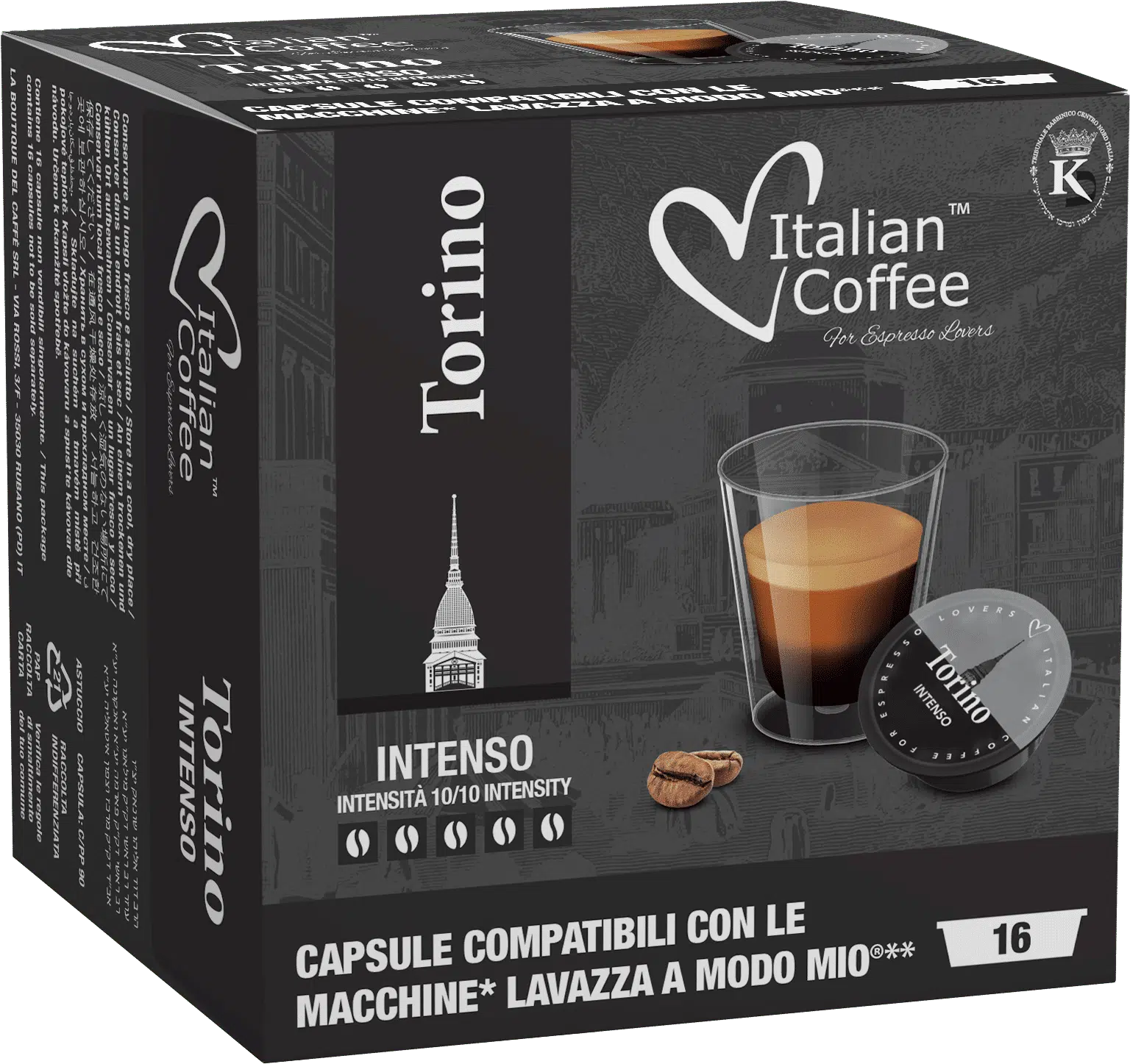 Lavazza a Modo Mio Kapsule TORINO INTENSO